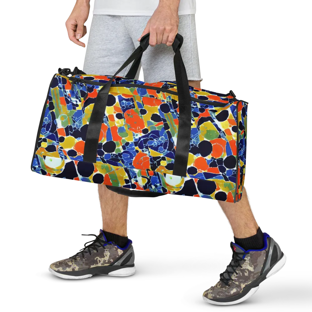 Solar Shatter on Duffle Bag — Front
