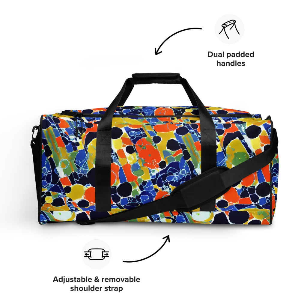 Solar Shatter on Duffle Bag — Front