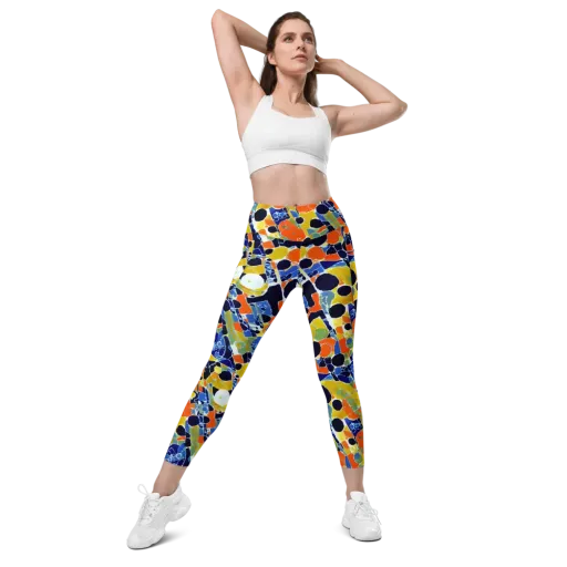 Solar Shatter on a Leggings with Pockets
