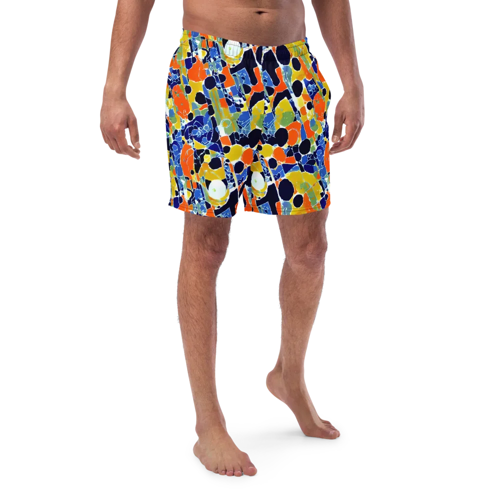 Solar Shatter on Swim Trunks — Front
