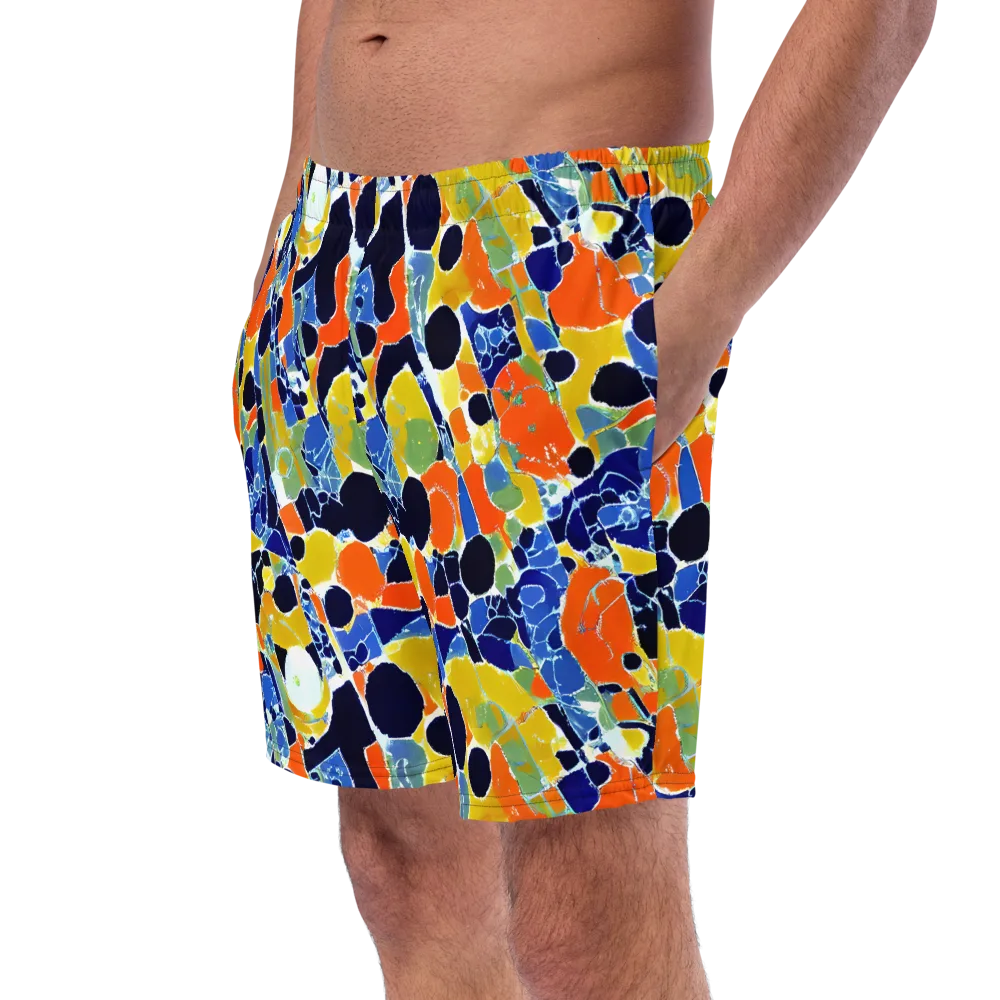 Solar Shatter on Swim Trunks — Left Front