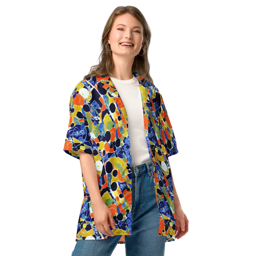 Solar Shatter on Button Shirt — Front