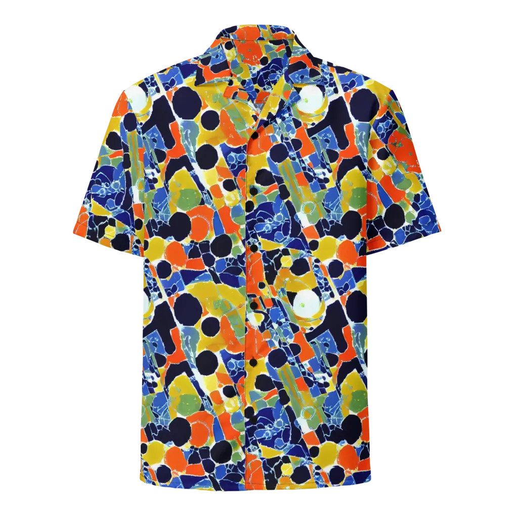 Solar Shatter on Button Shirt — Front