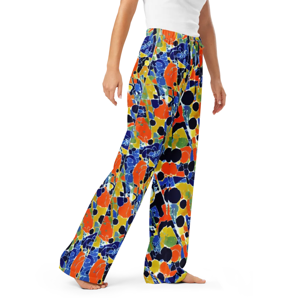 Solar Shatter on Women's Pajama Pants — Right Front
