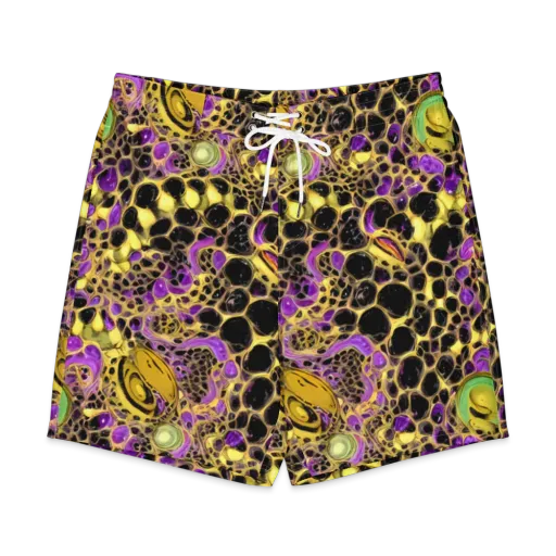 Molten Amethyst on a Men's Board Shorts
