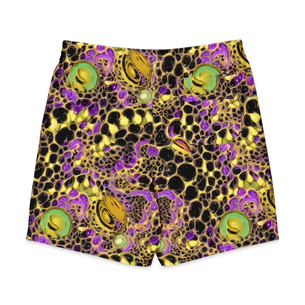 Molten Amethyst on Men's Board Shorts — Back