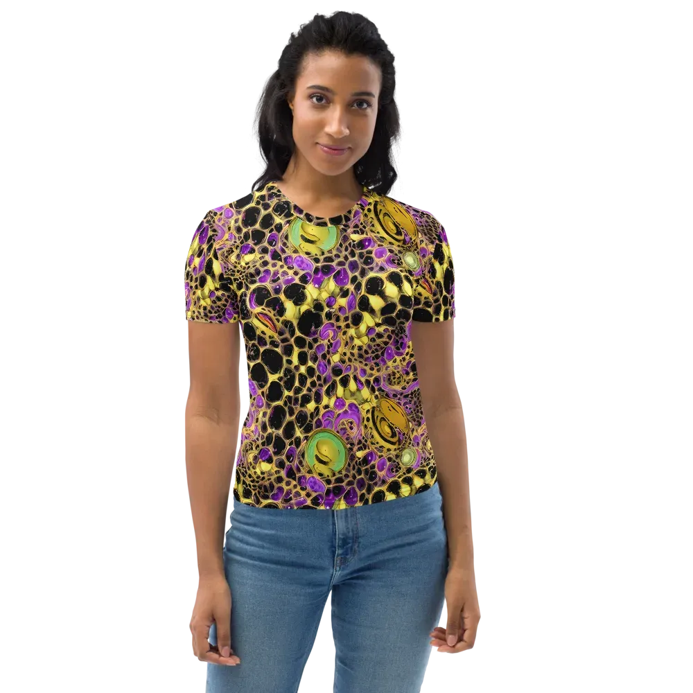 Molten Amethyst on Women's Crew Neck T-Shirt — Front