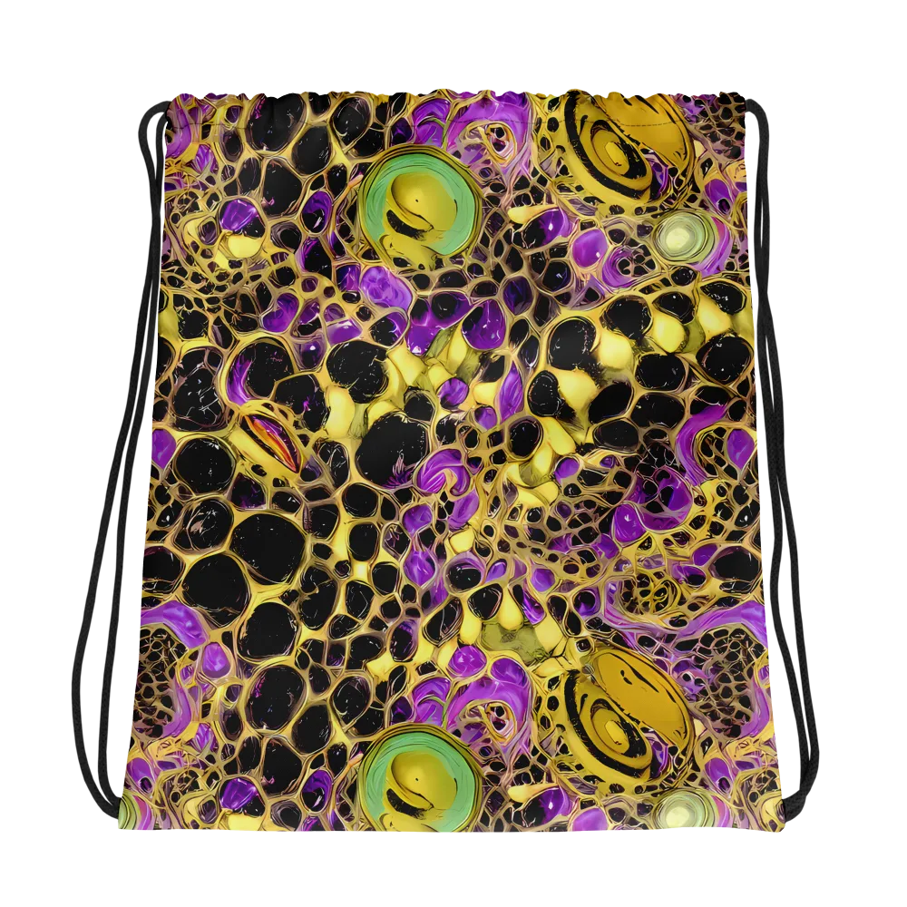 Molten Amethyst on Drawstring Bag — Photo