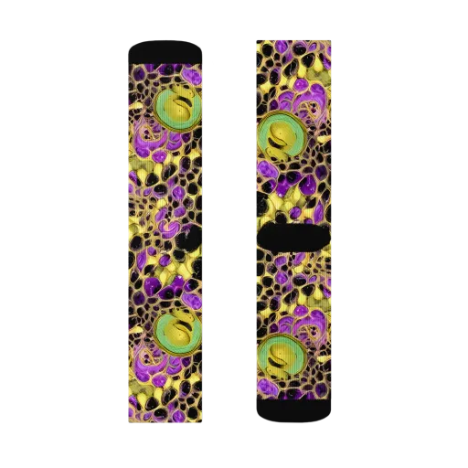 Molten Amethyst on a Socks