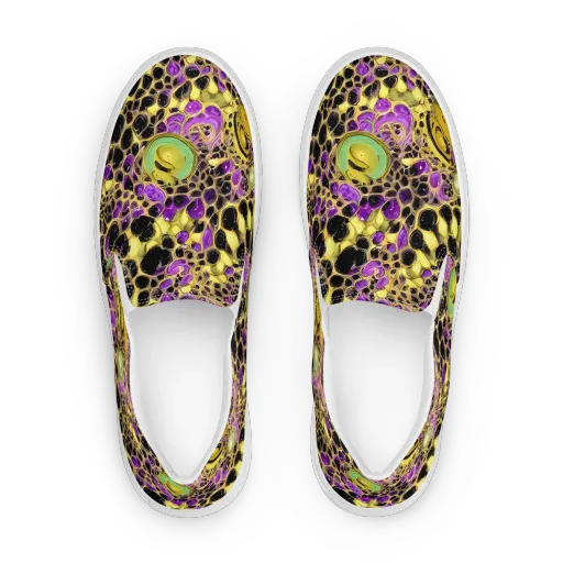 Molten Amethyst on a Women's Slip-On Canvas Shoes