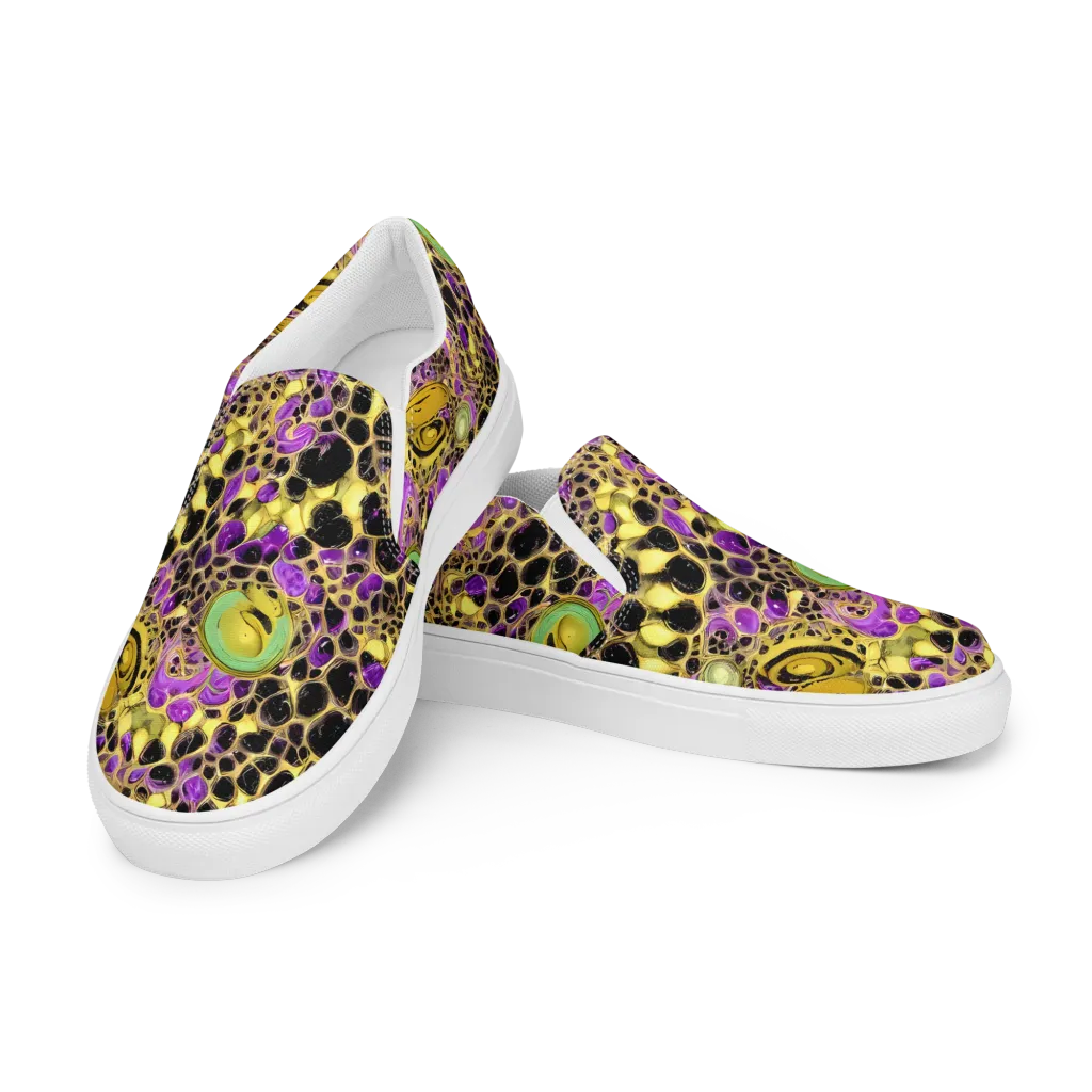Molten Amethyst on Women's Slip-On Canvas Shoes — Left Front
