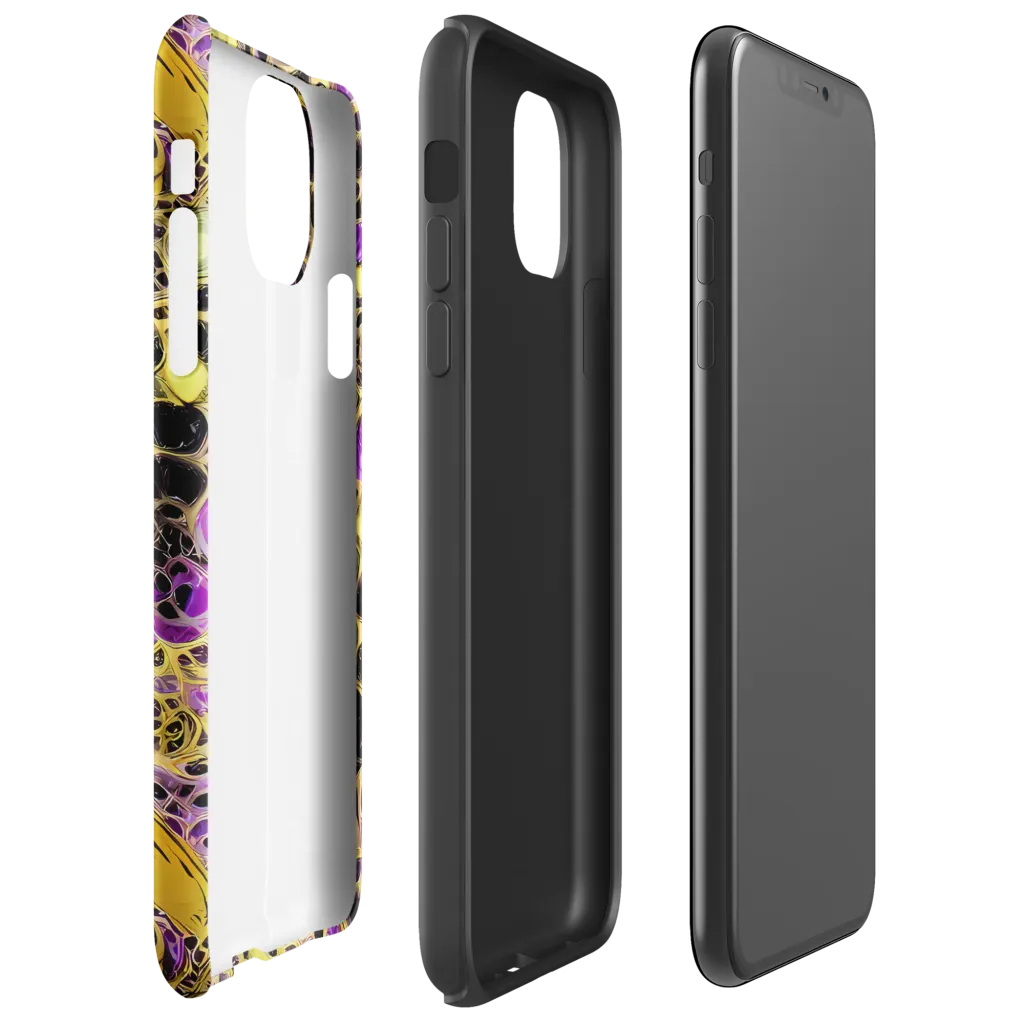 Molten Amethyst on Tough Case for iPhone® — Right