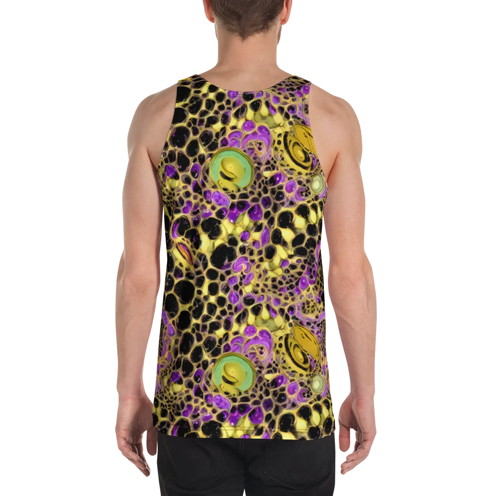Molten Amethyst on Men's Tank Top — Back