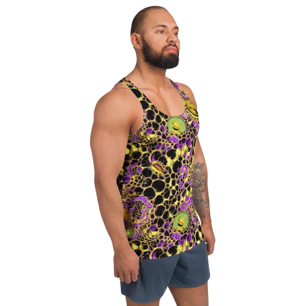 Molten Amethyst on Men's Tank Top — Right Front