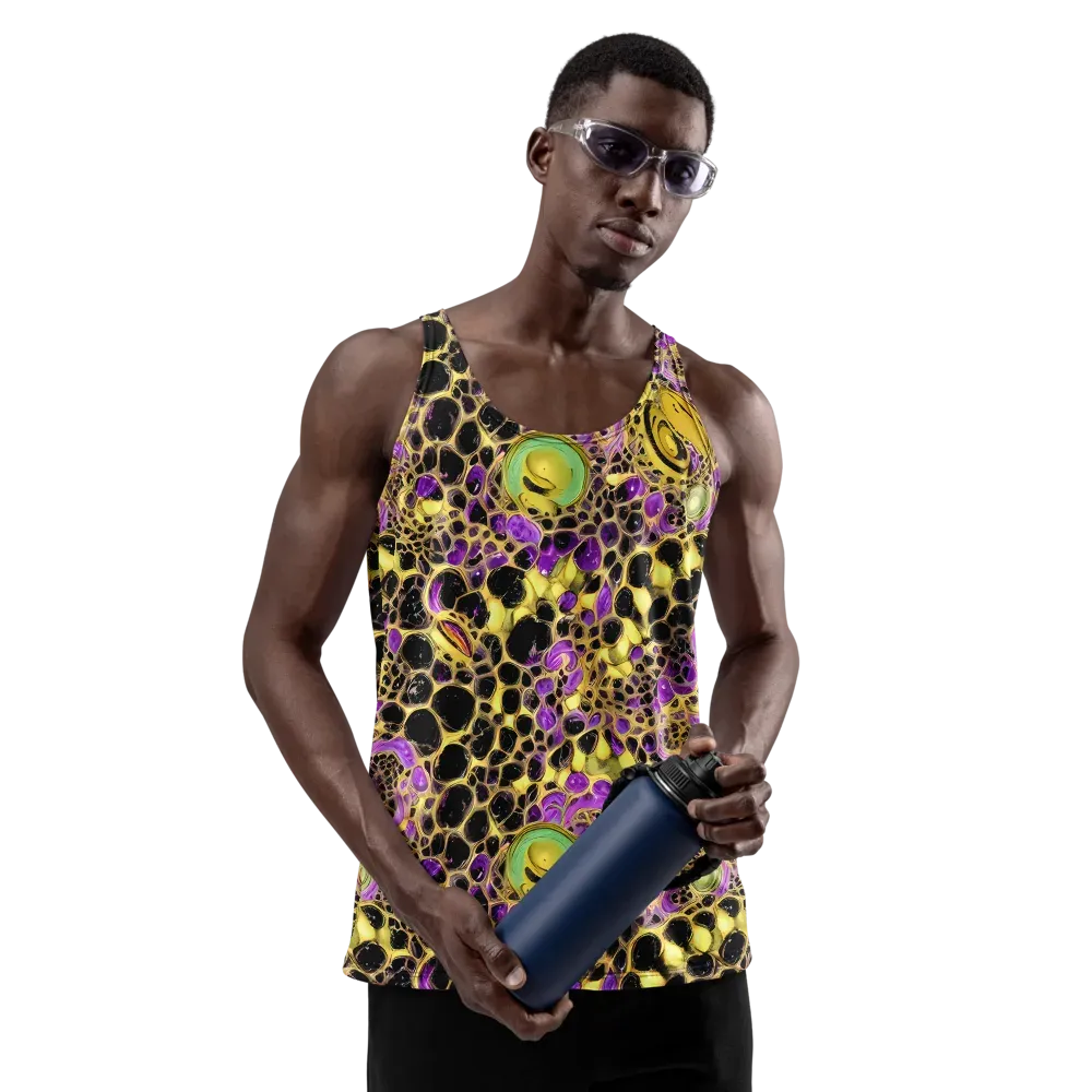 Molten Amethyst on Men's Tank Top — Front