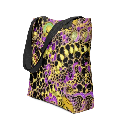 Molten Amethyst on a Tote Bag
