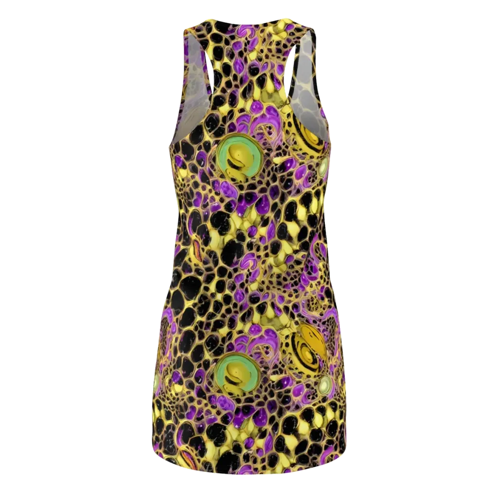 Molten Amethyst on Racerback Dress — Back