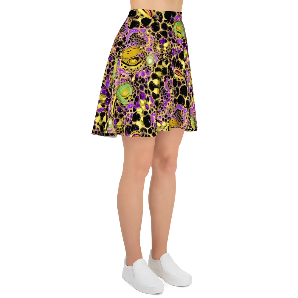 Molten Amethyst on Skater Skirt — Right