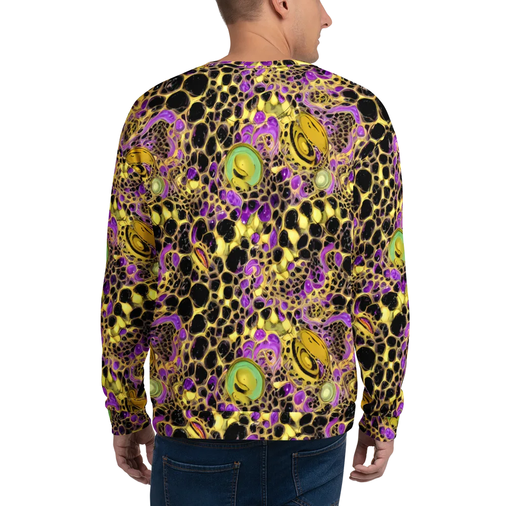 Molten Amethyst on Sweatshirt — Back