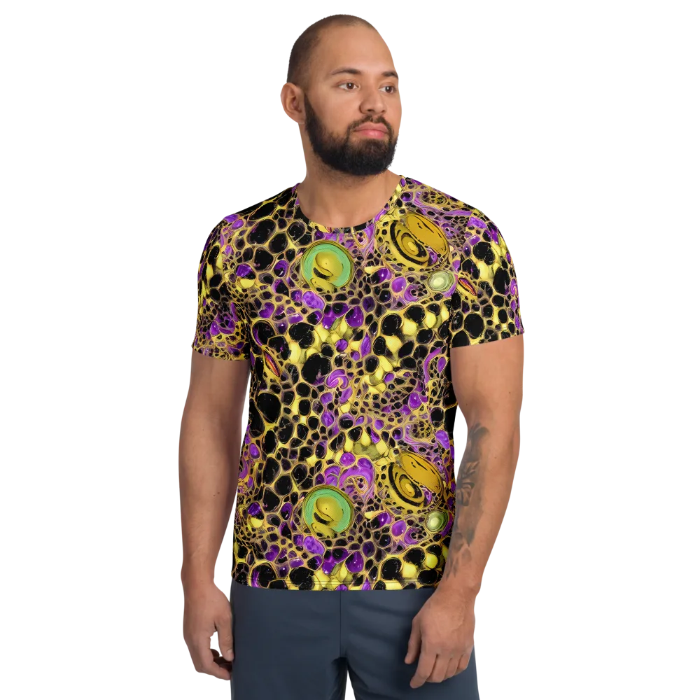 Molten Amethyst on Men's Athletic T-Shirt — Front