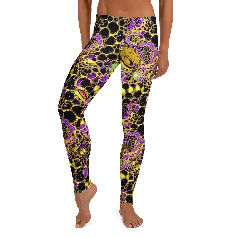 Molten Amethyst on Leggings — Front