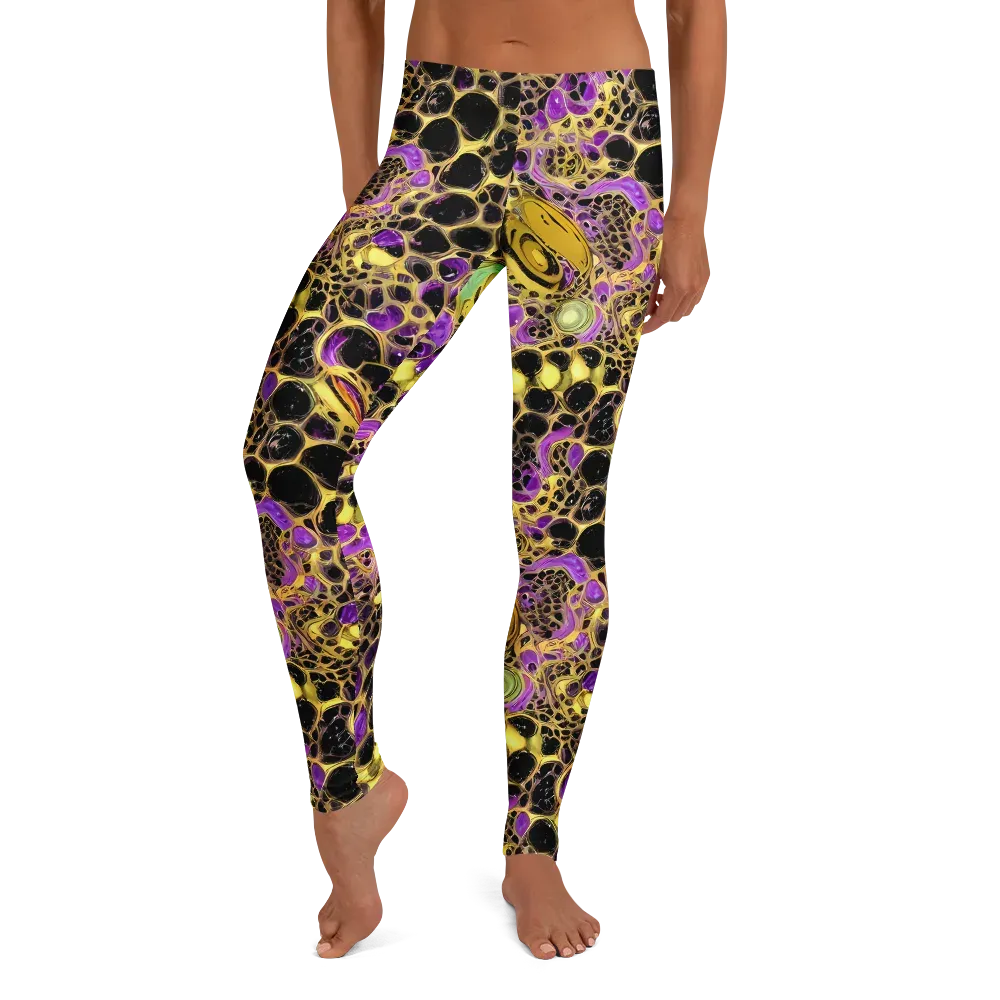 Molten Amethyst on Leggings — Front