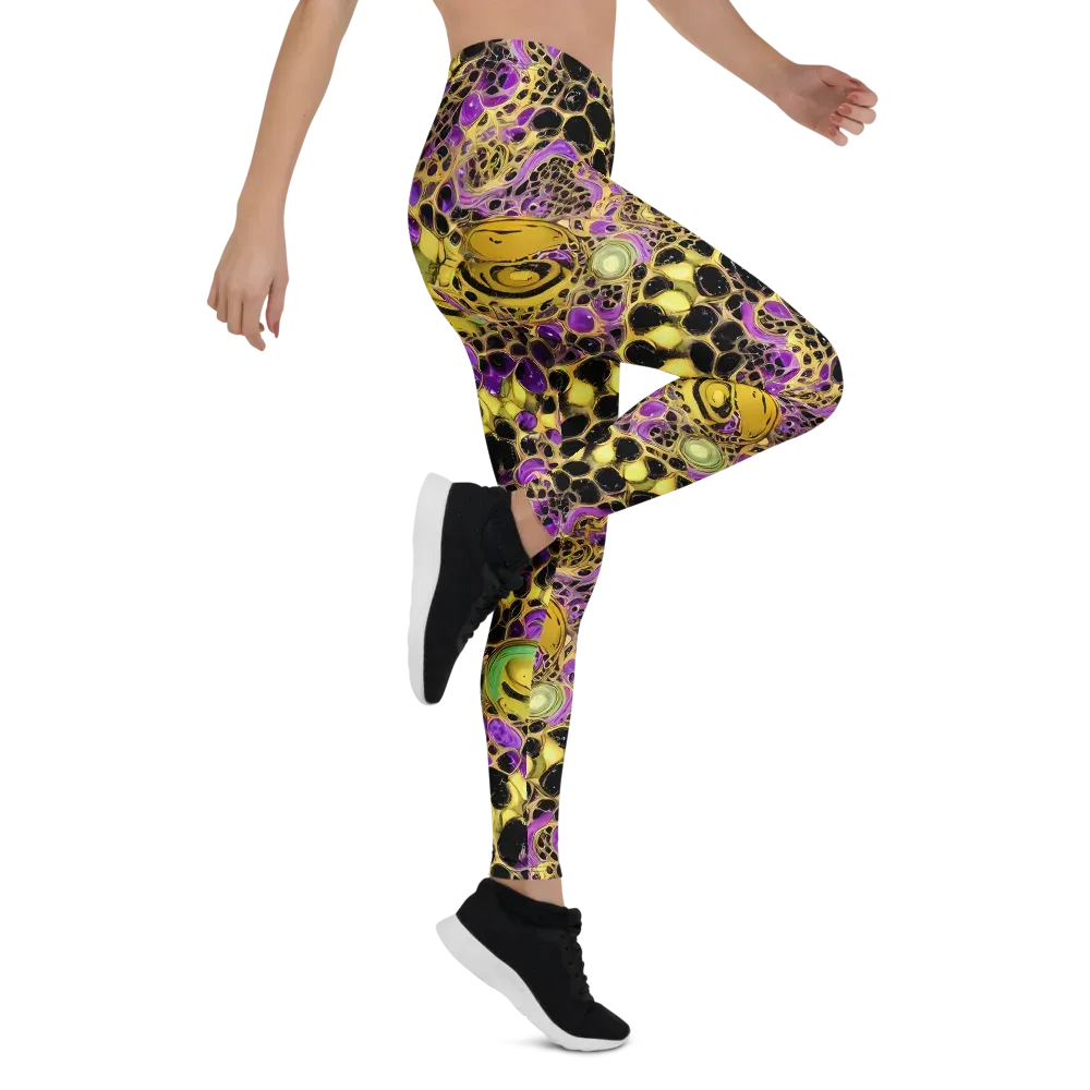 Molten Amethyst on Leggings — Right