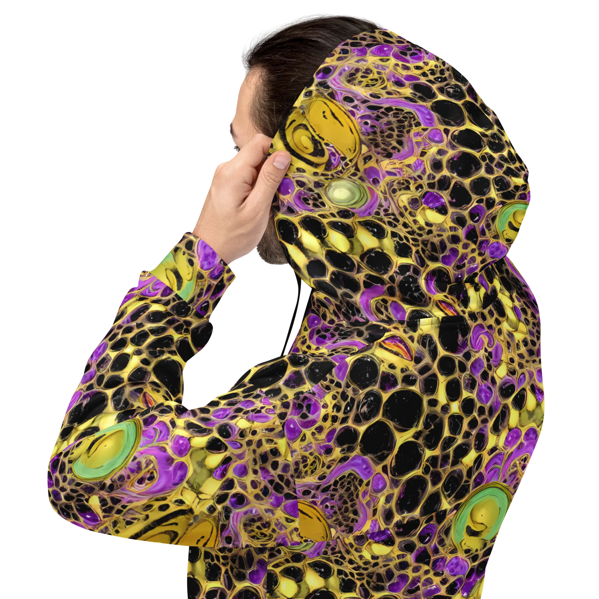 Molten Amethyst on Hoodie — Back