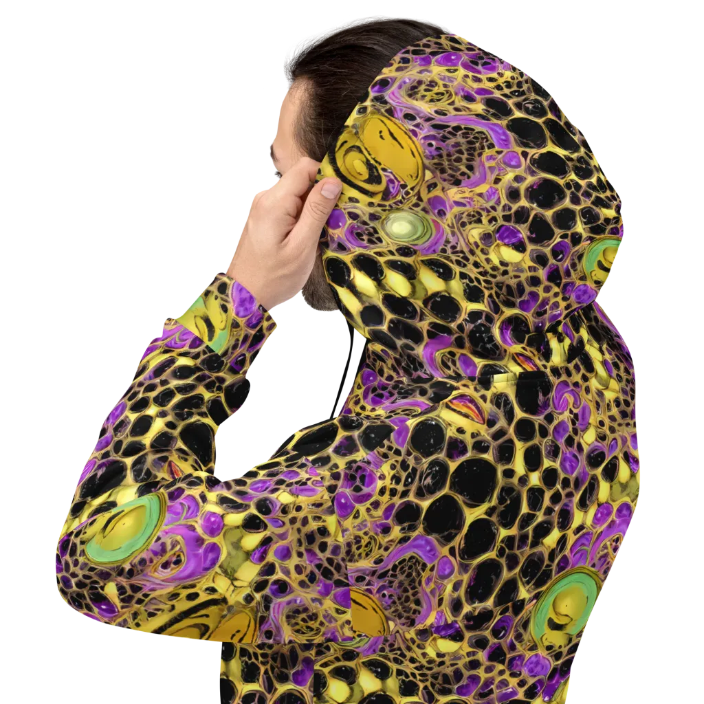 Molten Amethyst on Hoodie — Back