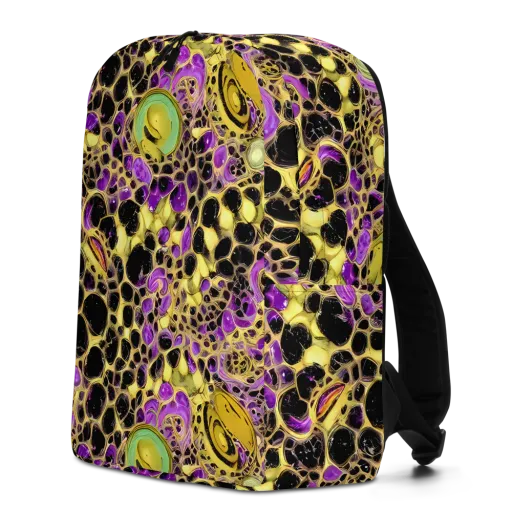 Molten Amethyst on a Minimalist Backpack