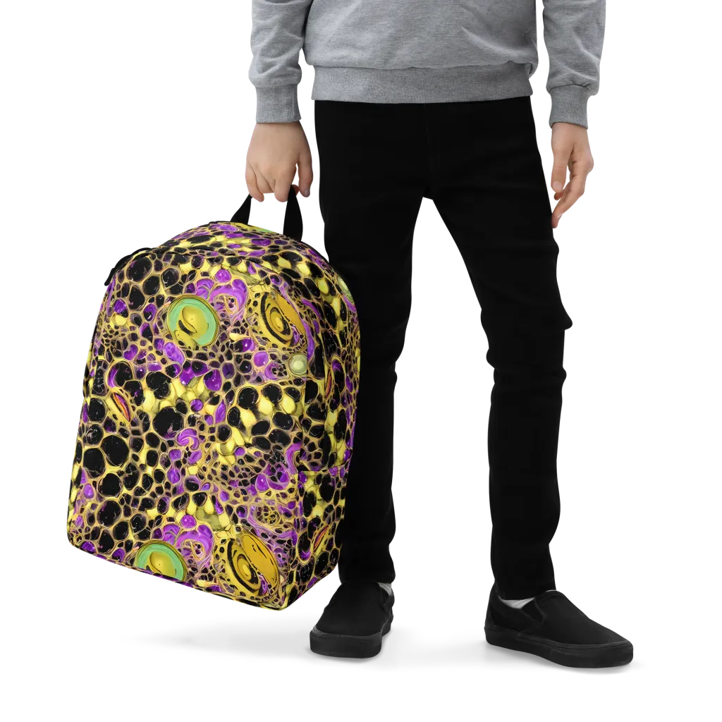 Molten Amethyst on Minimalist Backpack — Zoomed-in