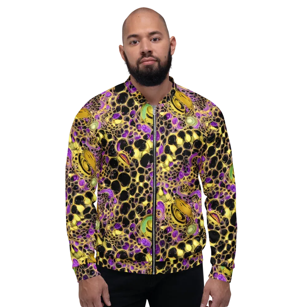 Molten Amethyst on Bomber Jacket — Front