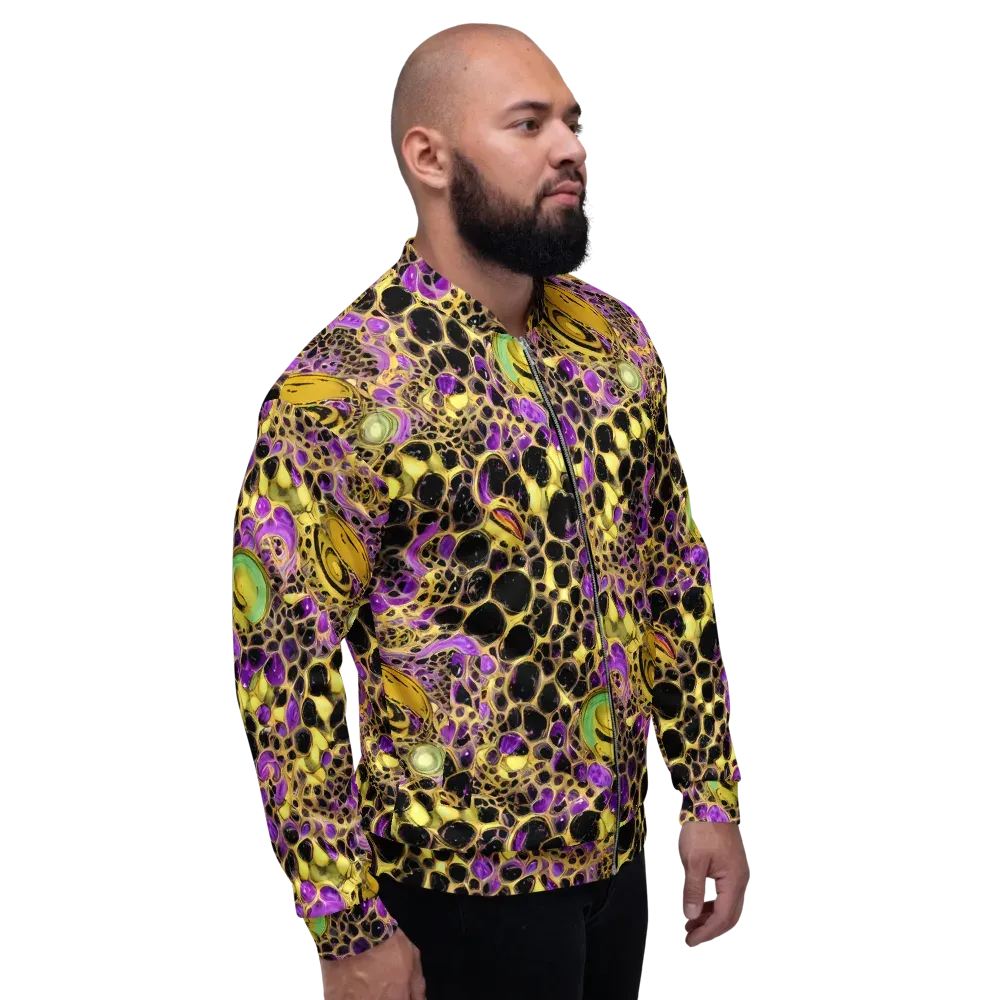 Molten Amethyst on Bomber Jacket — Right
