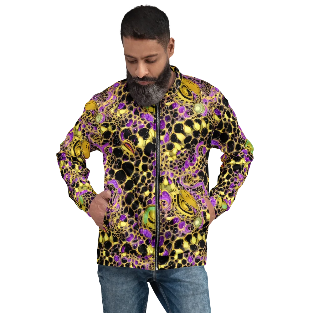 Molten Amethyst on Bomber Jacket — Front