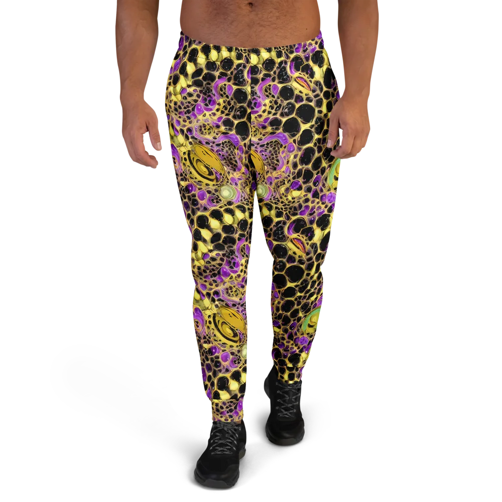 Molten Amethyst on Men's Joggers — Front