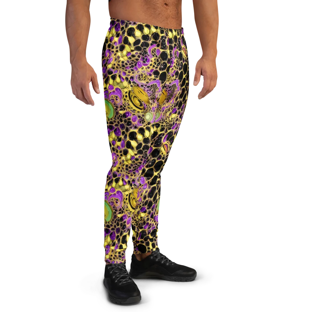 Molten Amethyst on Men's Joggers — Right