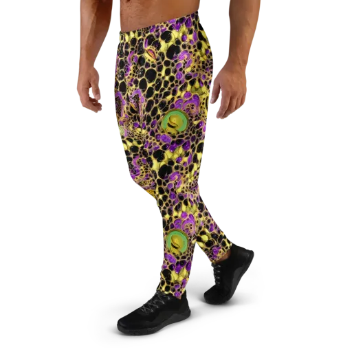 Molten Amethyst on a Men's Joggers