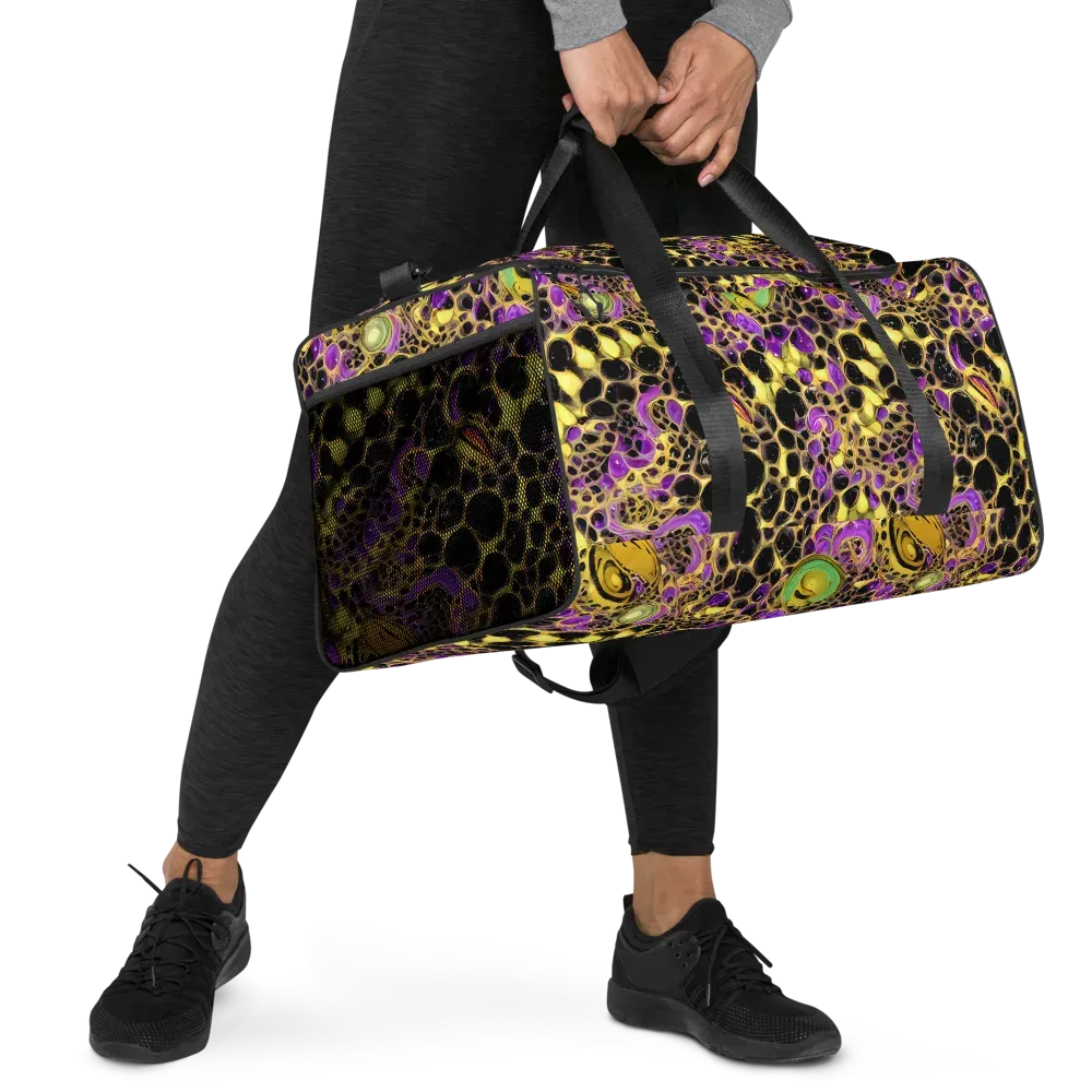 Molten Amethyst on Duffle Bag — Right Front