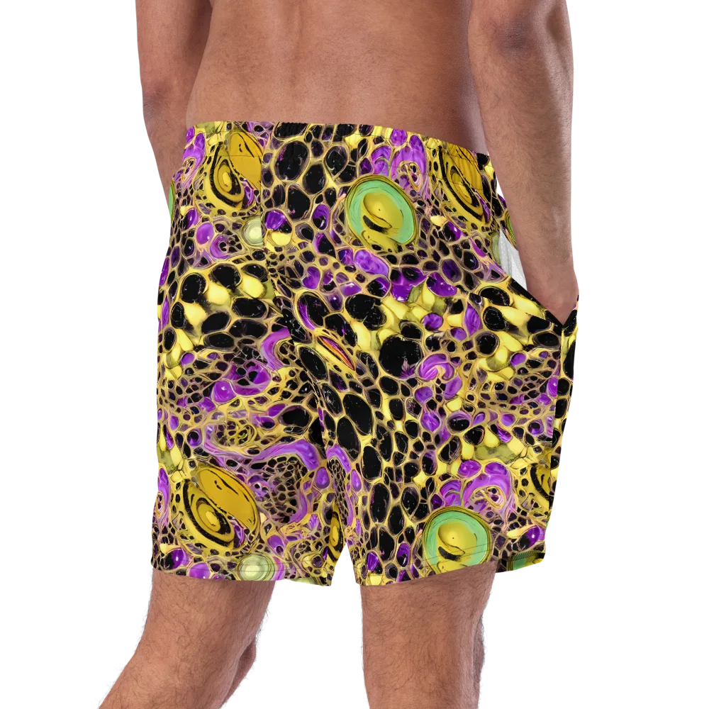 Molten Amethyst on Swim Trunks — Right Back