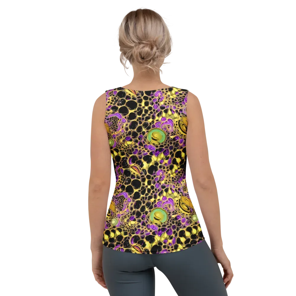 Molten Amethyst on Women's Tank Top — Back