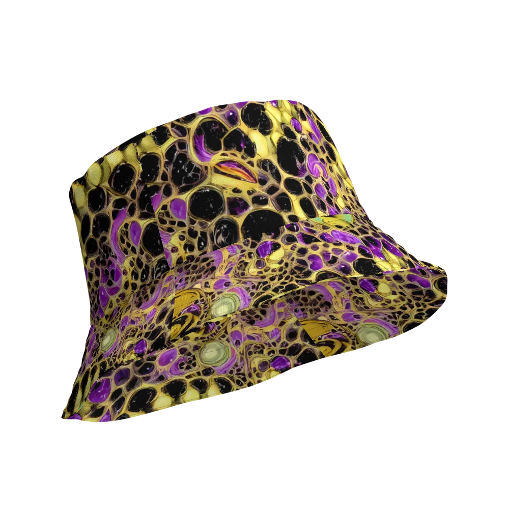 Molten Amethyst on Reversible Bucket Hat — Product details Outside