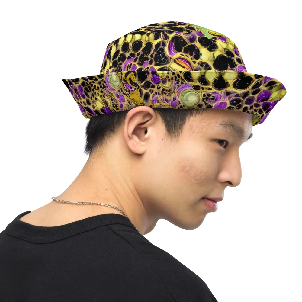 Molten Amethyst on Reversible Bucket Hat — Right Outside