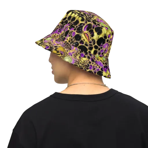 Molten Amethyst on a Reversible Bucket Hat