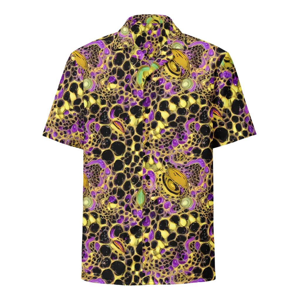 Molten Amethyst on Button Shirt — Front