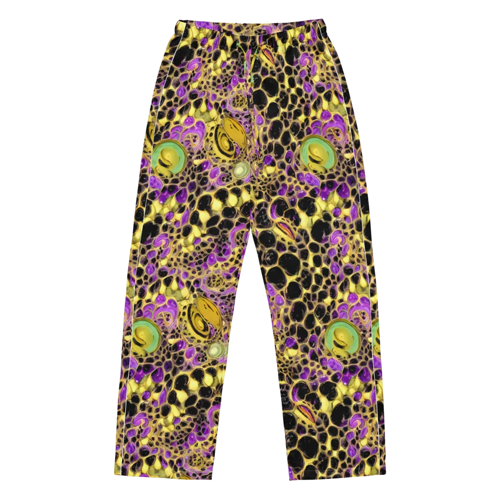 Molten Amethyst on Women's Pajama Pants — Front