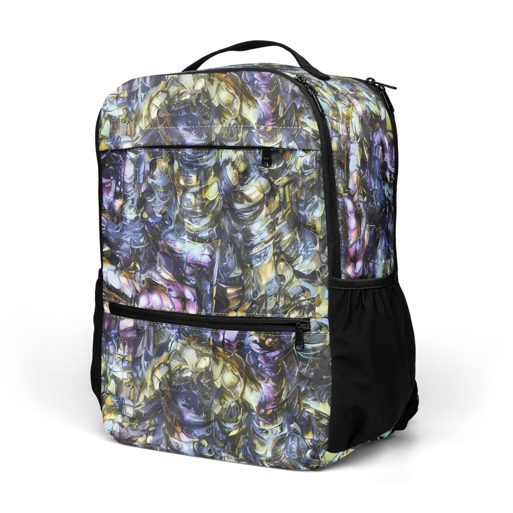 Indigo Alchemy on Utility Backpack — Left Front