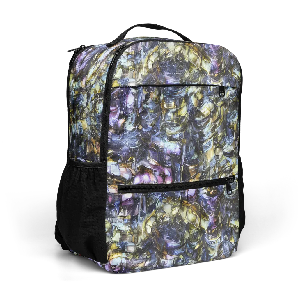 Indigo Alchemy on Utility Backpack — Right Front