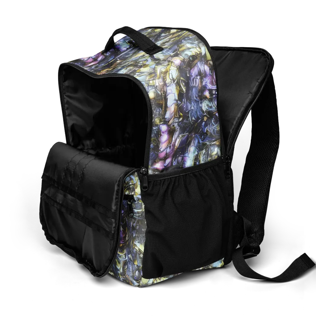 Indigo Alchemy on Utility Backpack — Product details 2