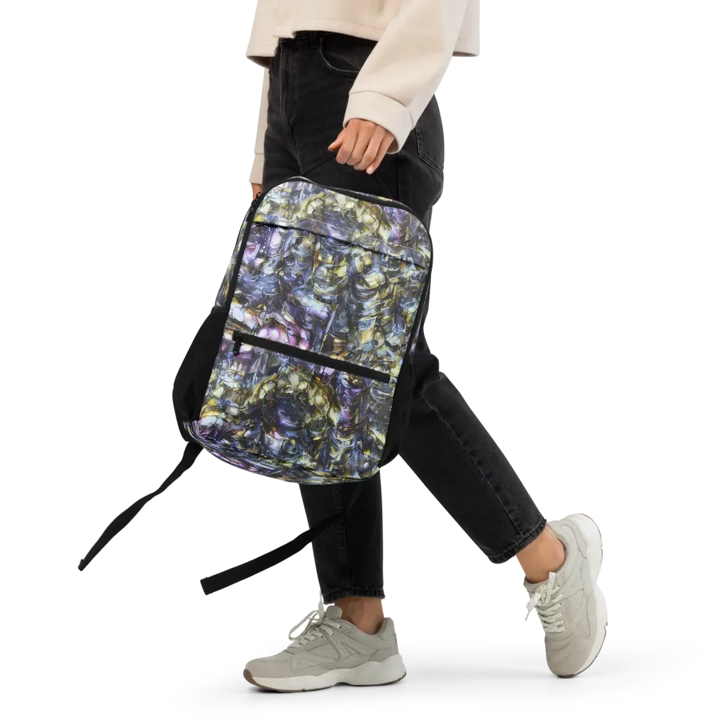 Indigo Alchemy on Utility Backpack — Front