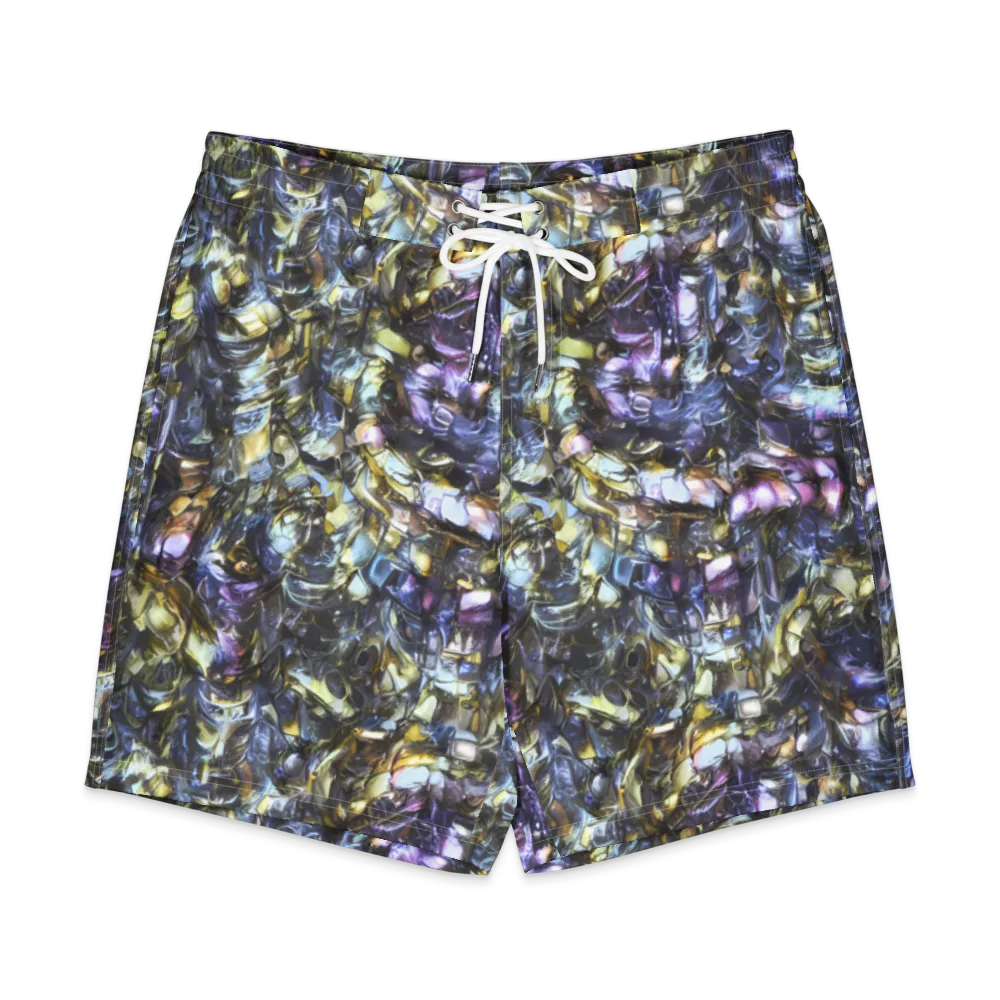 Indigo Alchemy on Men's Board Shorts — Front